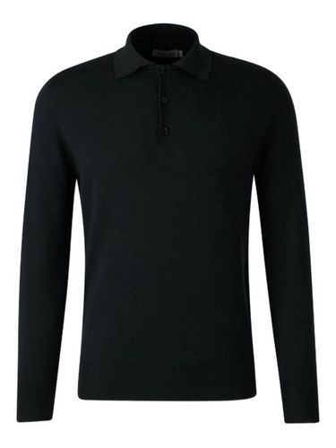 Canali pull à col polo - Noir - Canali - Modalova