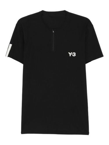 Y-3 t-shirt à col zippé - Noir - Y-3 - Modalova