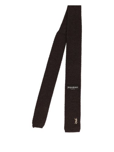 Cravate en laine - Saint Laurent Pre-Owned - Modalova