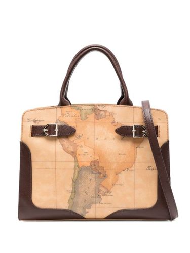 Sac cabas Valley Geo à imprimé carte - ALVIERO MARTINI 1° CLASSE - Modalova