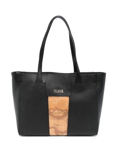 Sac cabas en cuir à imprimé carte - ALVIERO MARTINI 1° CLASSE - Modalova