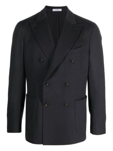 Blazer croisé à revers crantés - Boglioli - Modalova