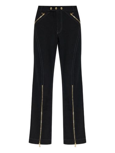 Jean à détails de zips - Versace Jeans Couture - Modalova