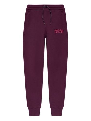 Pantalon de jogging à logo brodé - Versace Jeans Couture - Modalova