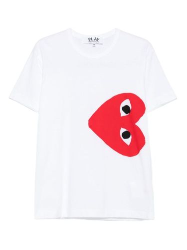 T-shirt à motif de cœur - Comme Des Garçons Play - Modalova