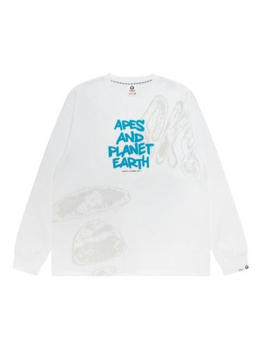 T-shirt à manches longues - AAPE BY *A BATHING APE® - Modalova