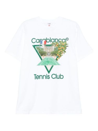 T-shirt Tennis Club à imprimé graphique - Casablanca - Modalova