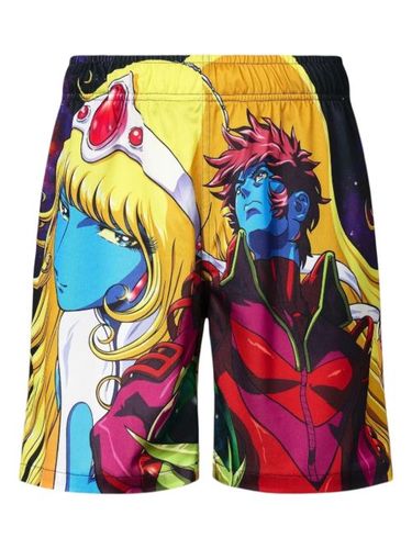 Pleasures short Interstella - Blanc - Pleasures - Modalova