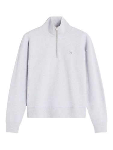 Sweat brodé à col zippé - Maison Kitsuné - Modalova