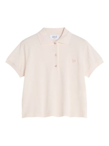 Polo en coton à logo brodé - Maison Kitsuné - Modalova