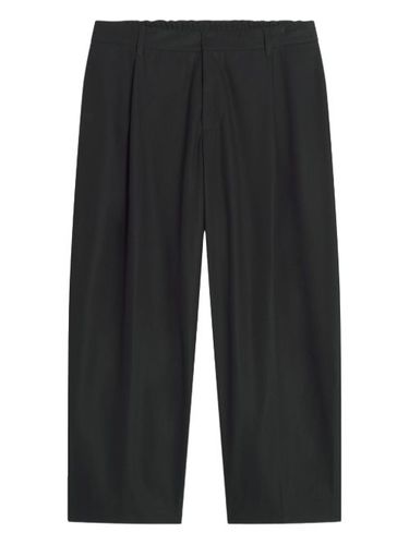 Pantalon en coton à design plissé - Maison Kitsuné - Modalova