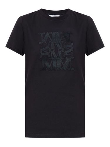 T-shirt en coton à logo brodé Bravo - Max Mara - Modalova