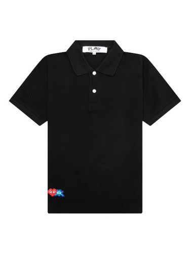 X Invader polo à motif cœur pixelisé - Comme Des Garçons Play - Modalova
