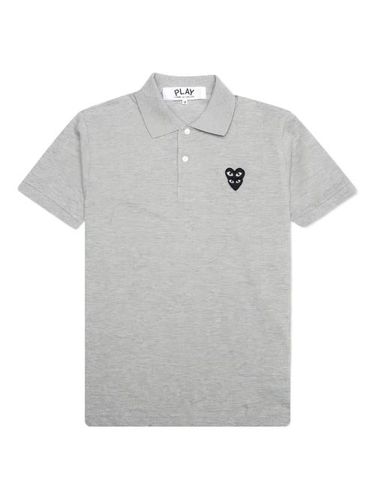 Polo stacked heart - Comme Des Garçons Play - Modalova