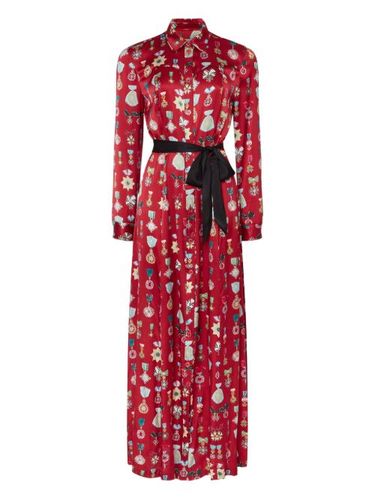 Robe-chemise Gloriette à imprimé médaille - Temperley London - Modalova