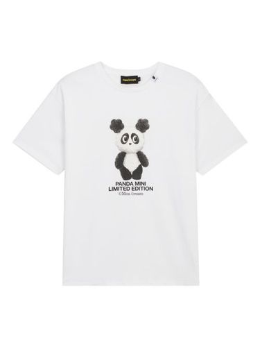 T-shirt Panda Mini à imprimé graphique - Mini Cream - Modalova