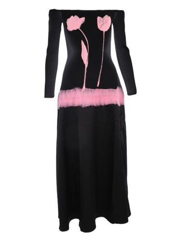 Robe mi-longue à épaules dénudées - PH5 - Modalova