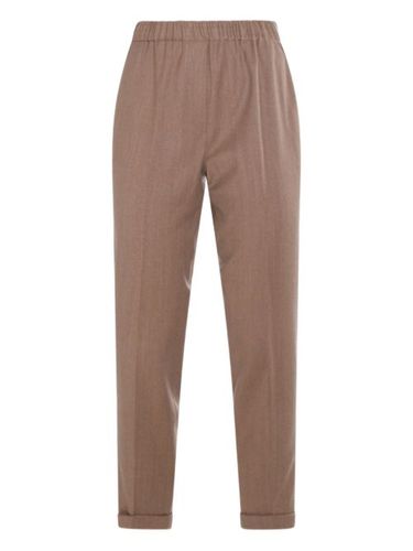 Pantalon à taille élastiquée - Antonelli - Modalova