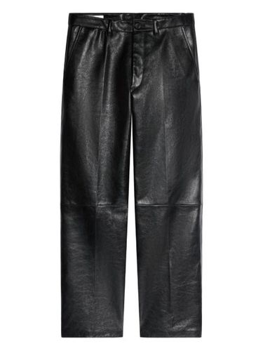 Pantalon en cuir - DRIES VAN NOTEN - Modalova