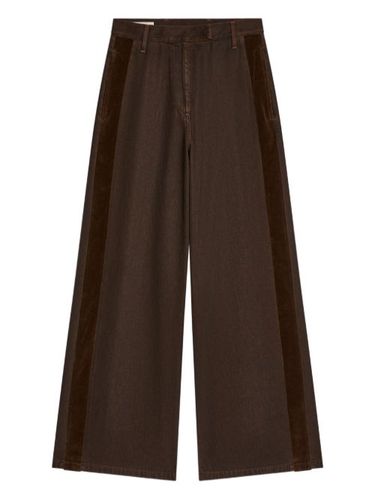 Pantalon de jogging à détails rayés - DRIES VAN NOTEN - Modalova