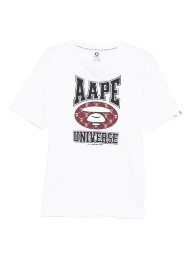 T-shirt à logo imprimé - AAPE BY *A BATHING APE® - Modalova