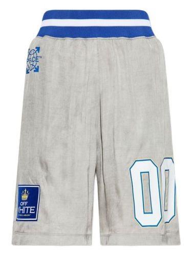 Short de sport à imprimé Number - Off-White - Modalova
