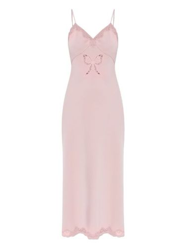 Robe Manuela à détail de nœud - LoveShackFancy - Modalova