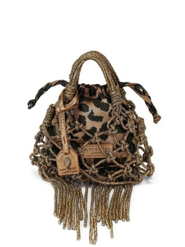 Mini sac Macrame à ornements en cristal - Kurt Geiger London - Modalova