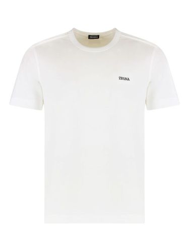 Zegna t-shirt à logo - Blanc - Zegna - Modalova