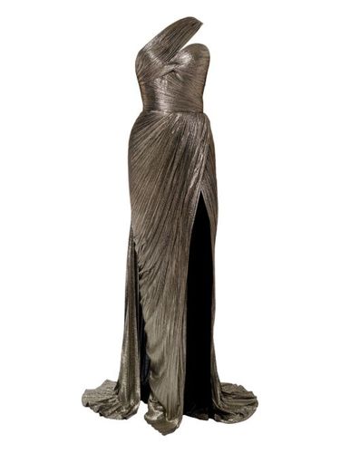 Robe plissée à design à une épaule Alba - Iris Serban - Modalova