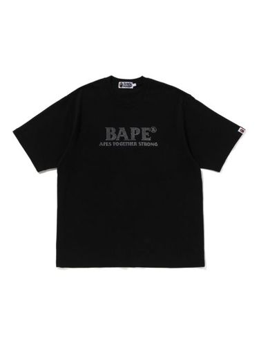 T-shirt à logo strassé - A BATHING APE® - Modalova