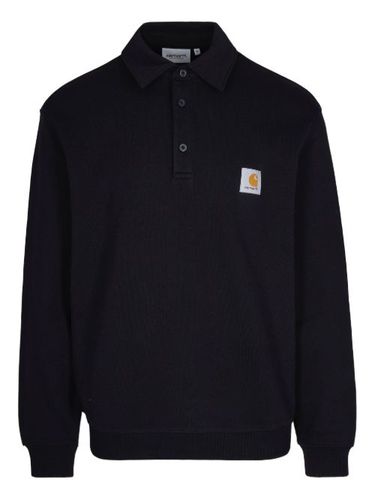 Polo en coton à patch logo - Carhartt WIP - Modalova