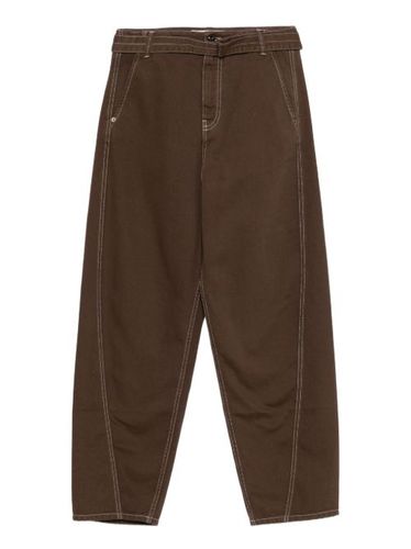 Jean Maria Rosa à coutures contrastantes - Semicouture - Modalova