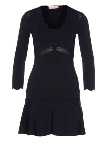 Robe à ourlet festonné - TWINSET - Modalova