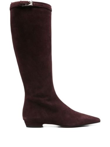 Bottes en daim à boucles - Roberto Festa - Modalova