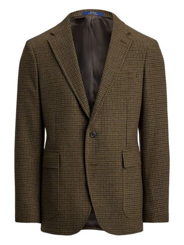Blazer boutonné à motif pied-de-poule - Polo Ralph Lauren - Modalova