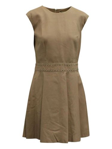 Robe courte à détails de clous - Yves Salomon - Modalova