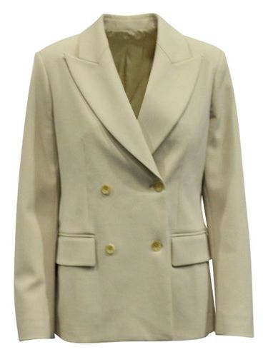 Blazer en laine mélangée à simple boutonnage - JOSEPH - Modalova