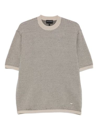 Pull à manches courtes - Emporio Armani - Modalova