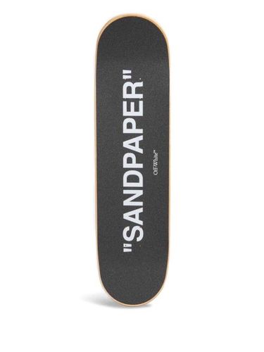 Skateboard à imprimé Sandpaper - Off-White - Modalova
