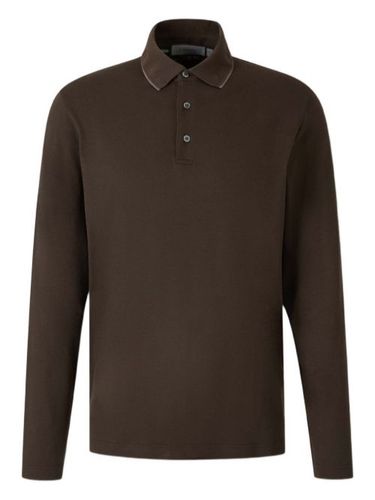 Polo à bords côtelés - Canali - Modalova