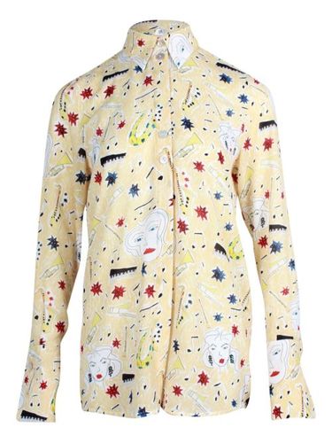 Chemise à imprimé graphique - Victoria Beckham - Modalova