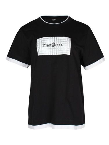 T-shirt à imprimé graphique - MM6 Maison Margiela - Modalova