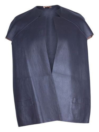 Veste en cuir à manches courtes - Marni Pre-Owned - Modalova