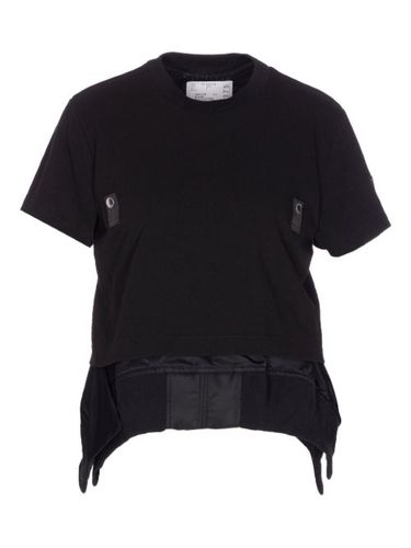 T-shirt asymétrique à fente latérale - sacai - Modalova
