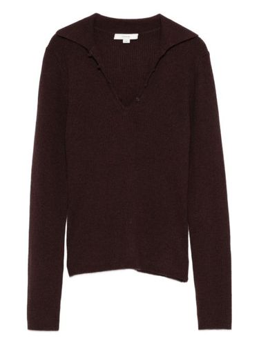 Polo en maille à design côtelé - Vince - Modalova