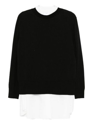 Robe-chemise à coupe mi-longue - sacai - Modalova