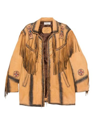 Blazer ajusté en cuir - A.N.G.E.L.O. Vintage Cult - Modalova