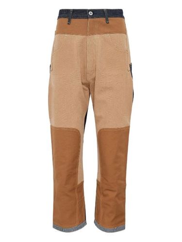 Jean à design patchwork - Junya Watanabe MAN - Modalova