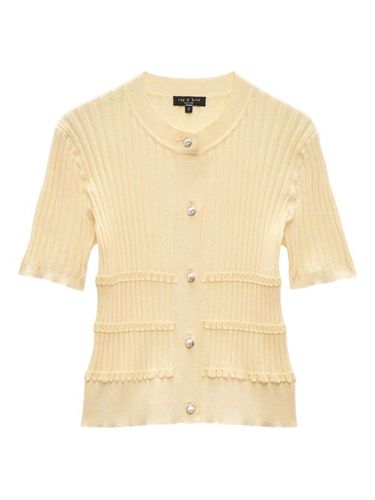 Cardigan Stacey en maille côtelée - rag & bone - Modalova